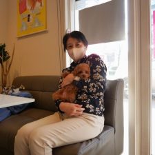 061218プードルのむぎちゃんと飼い主様