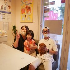 ０７０７１１プードルレッド男の子と飼い主様