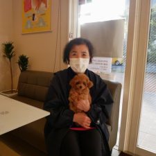 070728ティーカップのルークくんと飼い主様