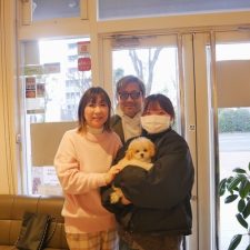 071022プードルのそらちゃんと飼い主様